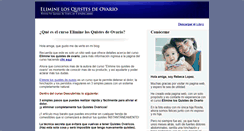 Desktop Screenshot of eliminelosquistesdeovario.virtual35.com