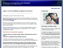 Tablet Screenshot of eliminelosquistesdeovario.virtual35.com